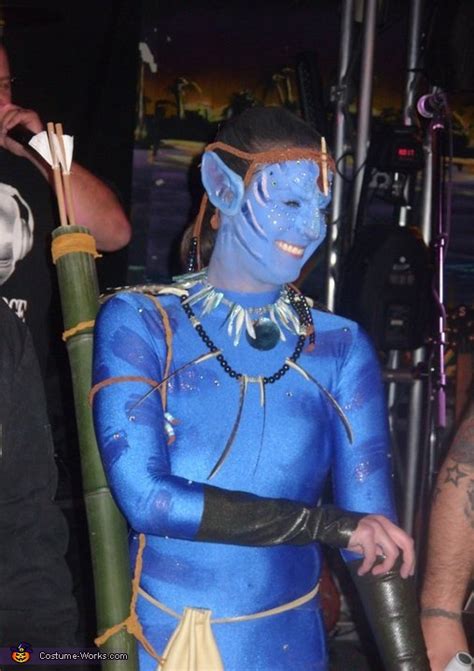 Creative Diy Neytiri Avatar Costume No Sew Diy Costumes Photo 23