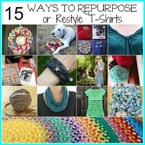 15 Ways To Restyle And Repurpose T Shirts A Cultivated Nest Old T