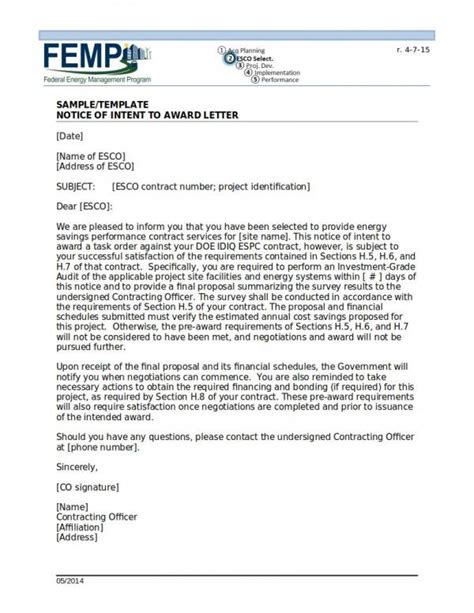If a business awards you a contract. FREE 11+ Awarding Contract Letter Templates in PDF | MS ...