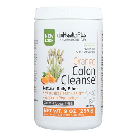 Its all natural ingredients are proven, so it is an effective and safe way to eliminate the toxins from your when you eliminate the toxins built up in your body, you will feel healthier, and have more energy. Health Plus - Colon Cleanse - Orange - 9 Oz | eBay
