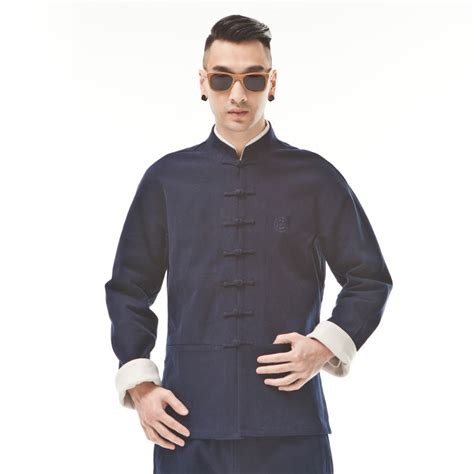 Original Chinese Style Men Tang Suit Top Coat Fashion Casual Trend