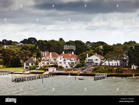 Luxury Houses At Sandbanks Poole Dorset England Uk Stock Photo Alamy