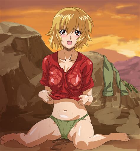 Rule 34 Alpa Cagalli Yula Athha Female Green Panties Gundam Gundam