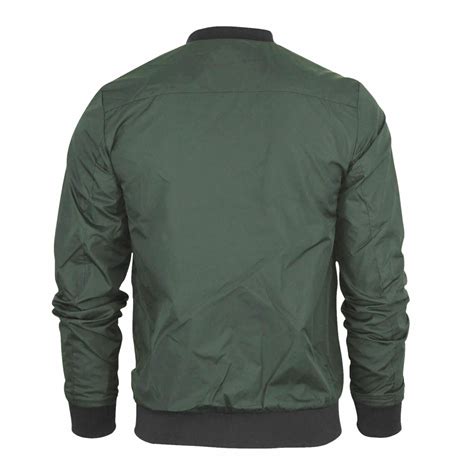 Brave Soul Ma1 Mens Harrington Jacket Summer Lightweight Bomber Coat Ebay