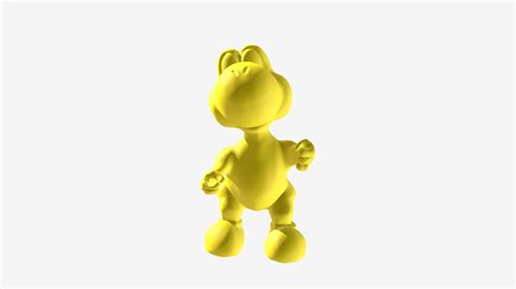 Yoshi 3d Model By Lchen A812f46 Sketchfab