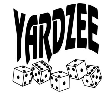 Yardzee Bucket Vinyl Decal Yardzee Label Yardzee Signfarkle Etsy Canada