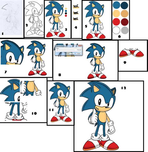 Classic Sonic Tutorial By Tails19950 On Deviantart