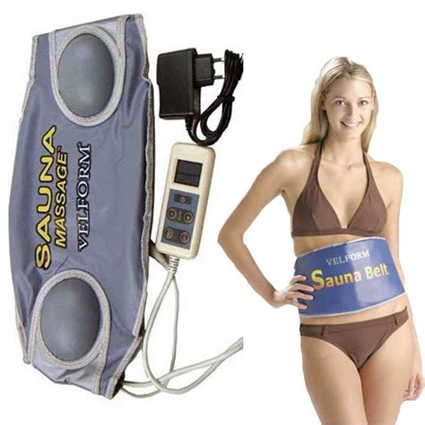 Electric Body Massager Waist Sauna Massage Belt Velform Professional Slimming Belt Body Health