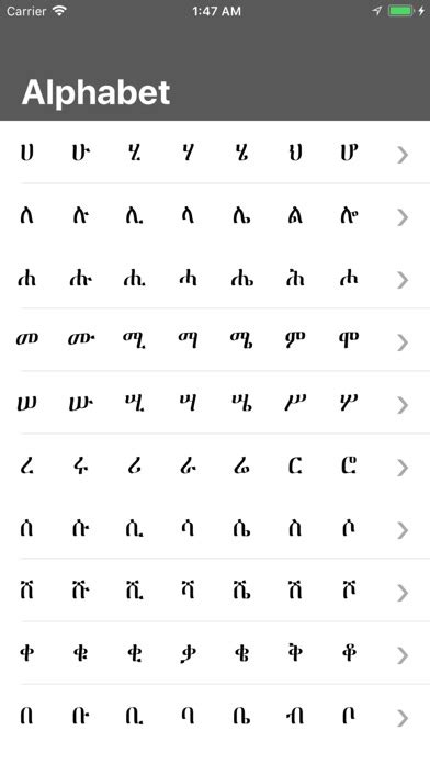 Amharic Alphabet For Kids Kids Matttroy