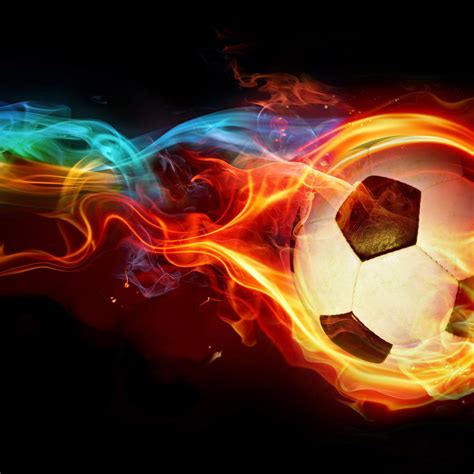 30 Flaming Soccer Ball Wallpaper On Wallpapersafari