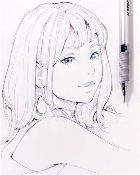 Smile By Ladowska Anime Art Beautiful Drawings Anime Drawings