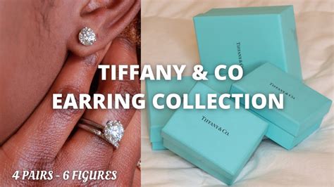 Stunning Ct Tiffany Co Diamond Stud Earrings My Earring Collection