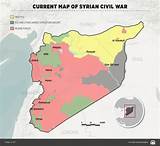 Current Syrian Civil War Map Images
