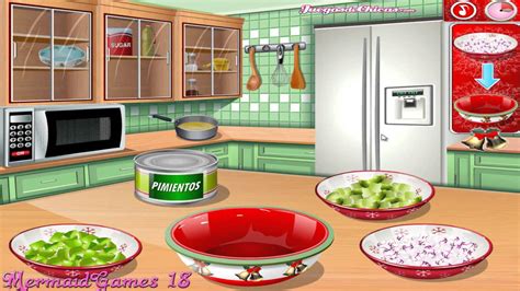 Así mismo en los juegos de cocina con sara también puedes aprender a realizar los postres más sabrosos: Comida de Navidad Cocina con Sara - YouTube