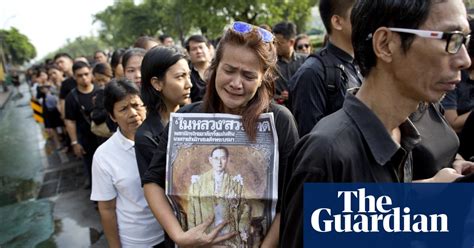 thailand mourns the death of king bhumibol in pictures world news the guardian