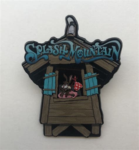 Disney Splash Mountain Fantasy Pin Brer Rabbit Wdw Dl Ride Fantasy Pin Ebay