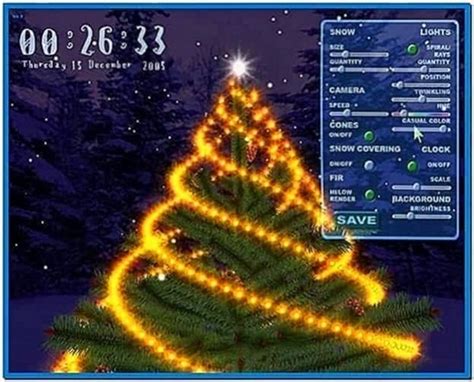 3d Christmas Tree Screensaver Software Download Screensaversbiz