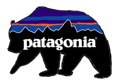 Patagonia🐻 Patagonia Sticker Art Logo Animal Motif