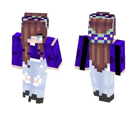 Download Purple Anime Girl Minecraft Skin For Free Superminecraftskins