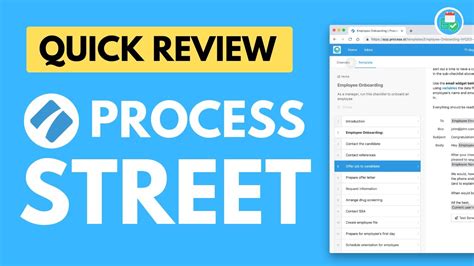 Process Street Full Review 2019 Youtube