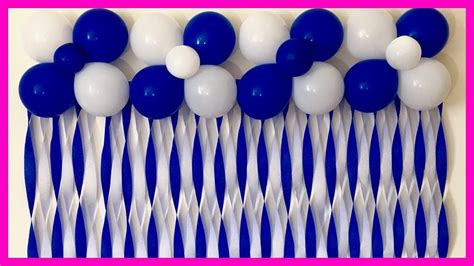 Homemade Simple Balloon Decoration For Birthday