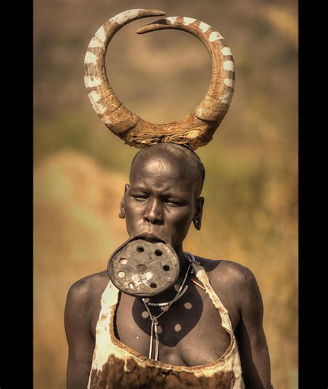 Lip Plates Of The Mursi Tribe Of Ethiopia Inside The World S Most