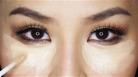 How To Conceal Brighten Under Eyes And Stop Creasing Youtube