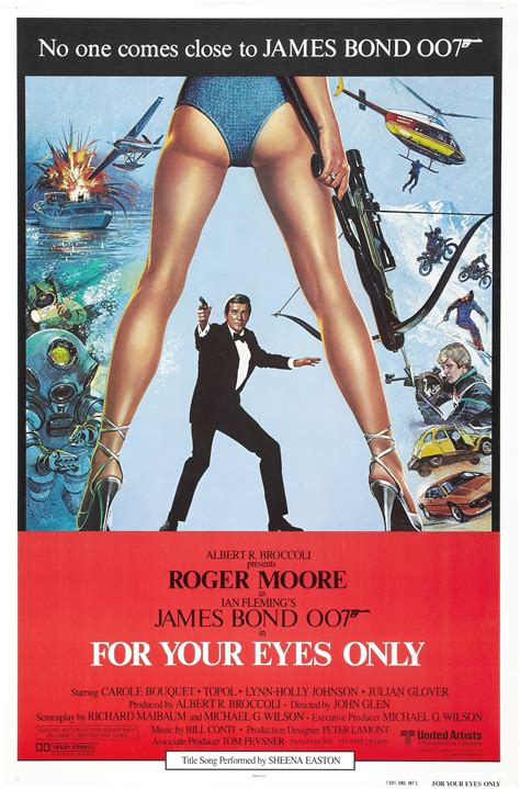 For Your Eyes Only Film James Bond Wiki Fandom