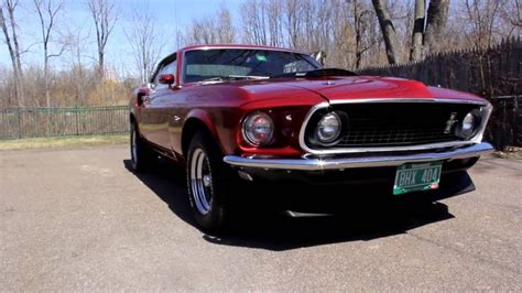 Candy Apple Red 1969 Ford Mustang