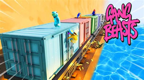 Batalla De Los Noobs Gang Beasts Youtube