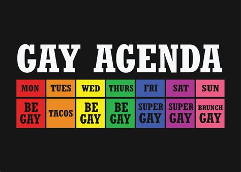 gay agenda poster by instart displate