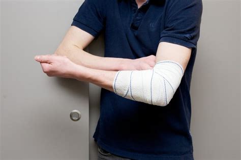 How To Wrap A Compression Bandage For Tennis Elbow Healthy Living