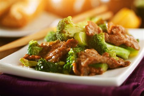 Orange Beef And Broccoli Finished In A Flash