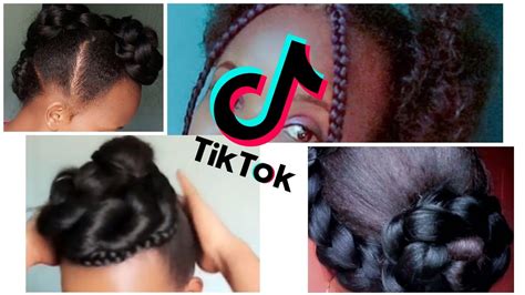 Diy Braid Hairstyles Compilation For Natural Hair My Tiktok Hairstyle