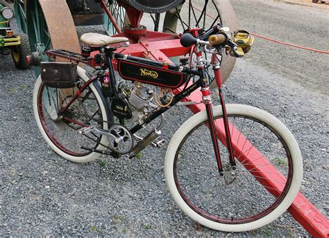 Vintage Motorized Bicycle Replica Customcab Flickr