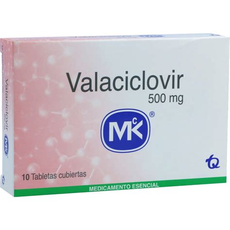 Valaciclovir Mk Mg Caja X Tabletas Recubiertas Los Expertos En