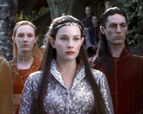 Arwen Undomiel Evenstar Of The Lord Of The Rings Film Series Actress Liv Tyler Herr Der