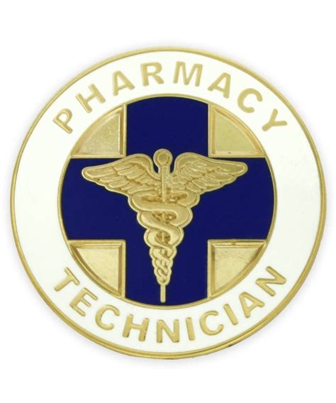 Pinmarts Pharmacy Technician Pt Medical Enamel Lapel Pin Cj11qig9uxp