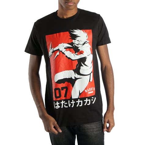 Naruto Naruto Kakashi Mens And Big Mens Graphic T Shirt Walmart