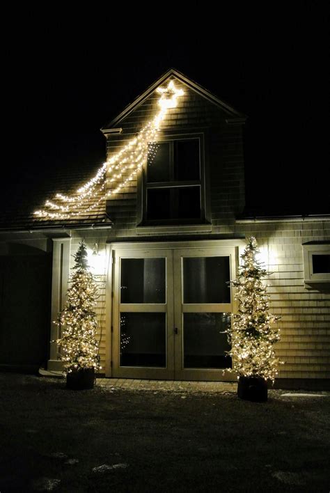 Christmas Lights On The Outside Of A House