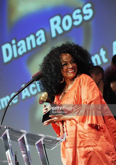 honoree diana ross accepts lifetime achievement award from during the diana ross lifetime