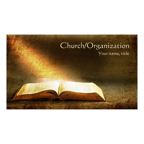 Christianity Religious Business Card