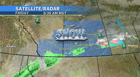 Significant Snowfall To Hit Southern Alberta This Weekend Winter Storm