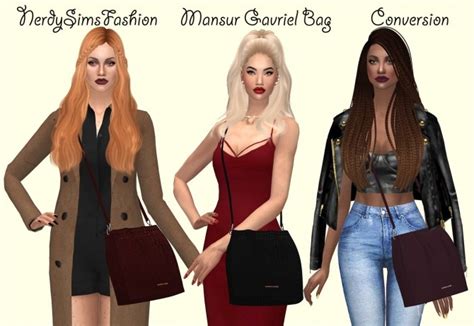 Bags Collection Conversion At Lumy Sims Sims 4 Updates