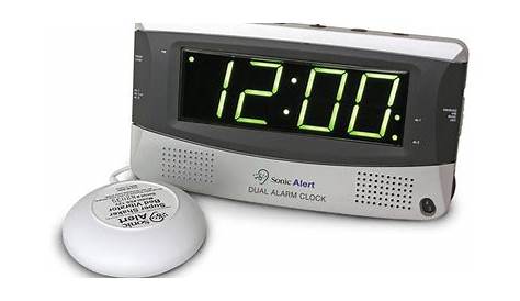 sonic boom alarm clock manual