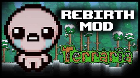 The Binding Of Terraria Rebirth Mod Youtube