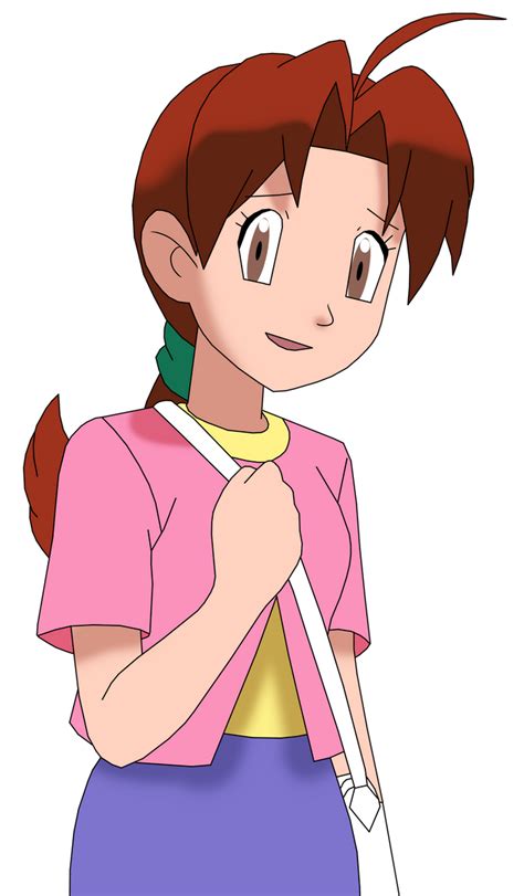 Delia Ketchum Embarrassed By Captainedwardteague On Deviantart