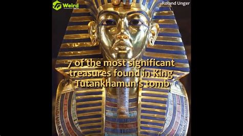 7 of the most significant treasures found in king tutankhamun s tomb