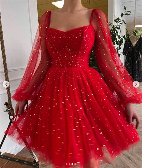 Red Tulle Short Prom Dress Red Tulle Cocktail Dress Of Girl Online