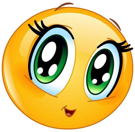 Emoticon Fille Manga Mignon — Illustration Funny Emoticons Funny Emoji Faces Emoticons Emojis